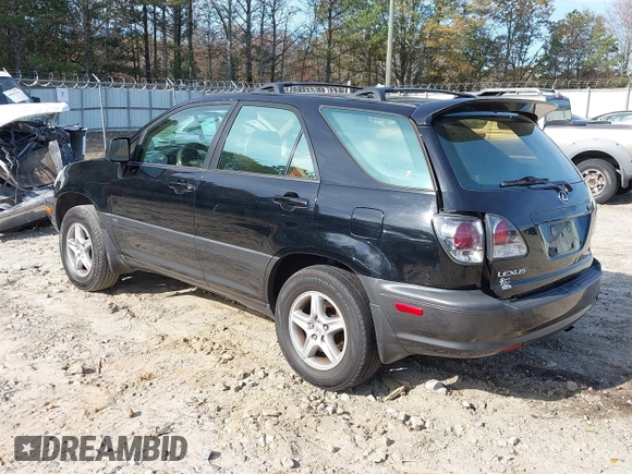 2002 Lexus RX 300 with VIN JTJGF10U220148916, listed as a IAAI auction lot 40937881 with 217,533 mi miles and . Bid and sale history available at DreamBid. Image 3.