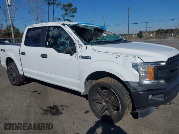 2018 Ford F-150 XL with VIN 1FTEW1EB3JKF67829, listed as a IAAI auction lot 41417816 with 219,899 mi miles and . Bid and sale history available at carsss.com. Image 17.