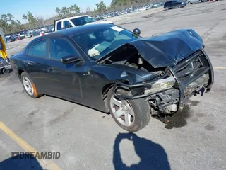 2013 Dodge Charger Police with VIN 2C3CDXAG6DH644971, listed as a IAAI auction lot 41585808 with 265,964 mi miles. Bid and sale history available at carsss.com. Image 1.
