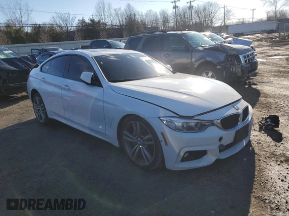 2016 BMW 4 Series 435i xDrive z VIN WBA4B3C59GG529000, wystawiony jako Copart lot #86324874 z przebiegiem 91 626 mil mil oraz Szkoda całkowita • Salvage title. Historia ofert i sprzedaży dostępna na DreamBid. Obrazek 4.