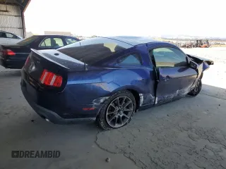 2012 Ford Mustang Premium with VIN 1ZVBP8AM4C5214966, listed as a Copart auction lot 62237965 with Not provided miles and Salvage title. Bid and sale history available at DreamBid. Image 3.