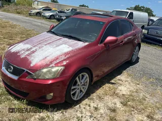2006 Lexus IS 350 with VIN JTHBE262165001506, listed as a Copart auction lot 55529355 with 213,188 mi miles and Clean Title. Bid and sale history available at DreamBid. Image 2.