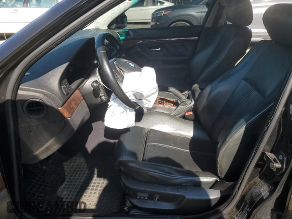 2002 BMW 5 Series 540i with VIN WBADN53412GF70808, listed as a Copart auction lot 69833574 with 193,044 mi miles and Salvage Title. Bid and sale history available at carsss.com. Image 7.