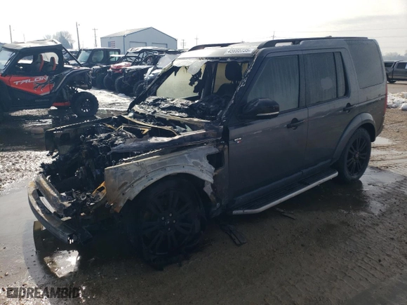 2016 Land Rover LR4 HSE with VIN SALAG2V63GA803097, listed as a Copart auction lot 45695735 with NaN miles and Salvage Title. Bid and sale history available at carsss.com. Image 1.
