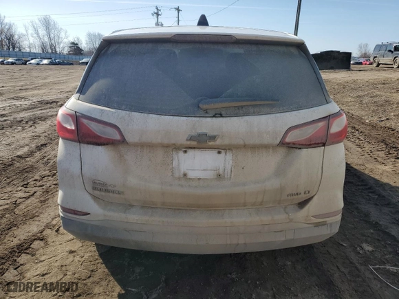 2020 Chevrolet Equinox LT with VIN 2GNAXTEV4L6192743, listed as a Copart auction lot 48804025 with 153,097 mi miles and Clean Title. Bid and sale history available at carsss.com. Image 6.