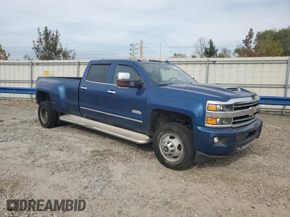 2018 Chevrolet Silverado 3500HD High Country with VIN 1GC4K1EY0JF105443, listed as a Copart auction lot 80572694 with 90,960 mi miles and Clean Title. Bid and sale history available at DreamBid. Image 4.