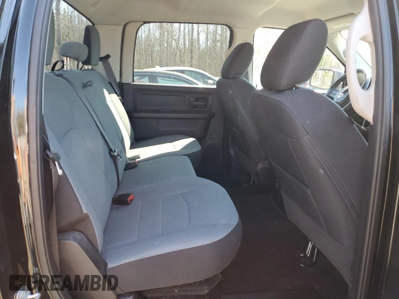 2021 Ram 1500 Tradesman z VIN 3C6RR7KT4MG693581, wystawiony jako Copart lot #53489595 z przebiegiem 96 693 mil mil oraz Szkoda całkowita • Salvage title. Historia ofert i sprzedaży dostępna na DreamBid. Obrazek 10.
