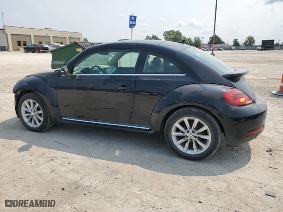 2018 Volkswagen Beetle SE with VIN 3VWJD7AT1JM727699, listed as a Copart auction lot 64078744 with 44,129 mi miles and Salvage Title. Bid and sale history available at carsss.com. Image 2.