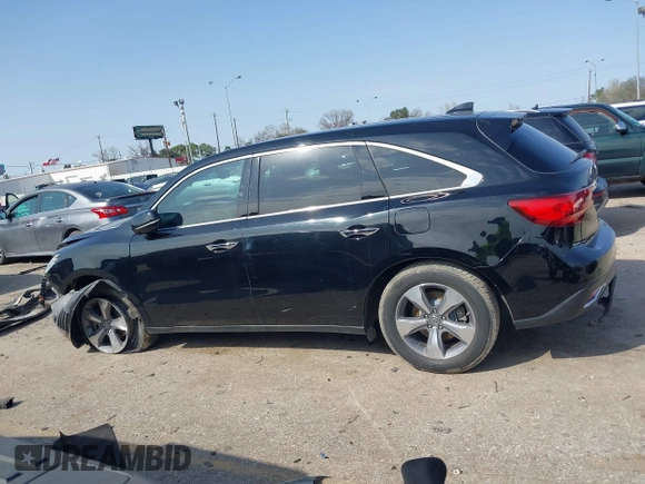 2014 Acura MDX with VIN 5FRYD3H28EB004674, listed as a IAAI auction lot 41564414 with 186,220 mi miles. Bid and sale history available at carsss.com. Image 14.