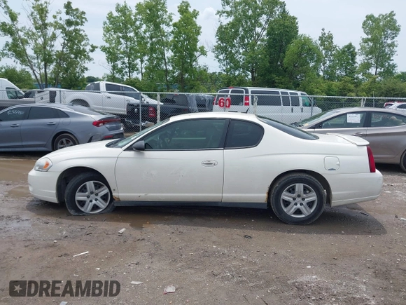 2006 Chevrolet Monte Carlo LT 3.5L with VIN 2G1WM15K369389531, listed as a IAAI auction lot 42566900 with 93,786 mi miles and . Bid and sale history available at DreamBid. Image 14.