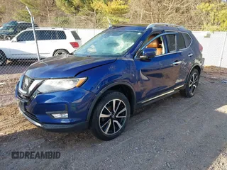 2017 Nissan Rogue SV with VIN 5N1AT2MV5HC858874, listed as a IAAI auction lot 41860634 with Not Provided miles. Bid and sale history available at carsss.com. Image 17.