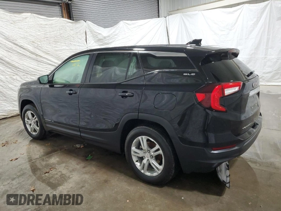 2022 GMC Terrain SLE with VIN 3GKALTEV4NL177781, listed as a Copart auction lot 50382735 with Not provided miles and Salvage title. Bid and sale history available at DreamBid. Image 2.