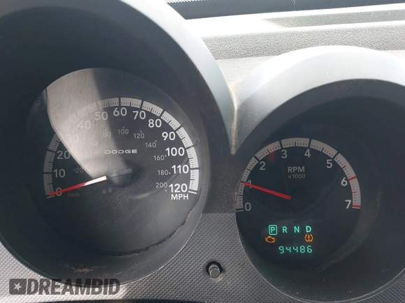 2008 Dodge Nitro SXT with VIN 1D8GU28K98W231848, listed as a IAAI auction lot 41696802 with 94,486 mi miles. Bid and sale history available at carsss.com. Image 7.