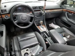 2005 Audi A4 3.0L with VIN WAULT68EX5A085970, listed as a Copart auction lot 74258684 with 0 mi miles and Salvage Title. Bid and sale history available at carsss.com. Image 8.