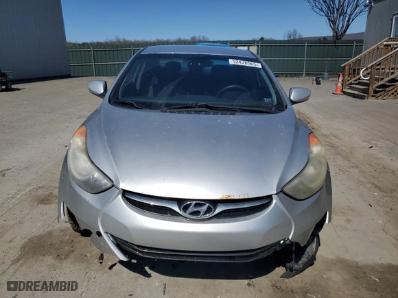 2013 Hyundai Elantra GLS PZEV with VIN 5NPDH4AE9DH261714, listed as a Copart auction lot 52478565 with 308,657 mi miles and Salvage Title. Bid and sale history available at carsss.com. Image 5.