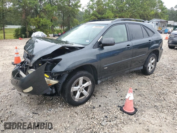 2005 Lexus RX 330 with VIN JTJHA31U650089175, listed as a Copart auction lot 70660964 with 167,072 mi miles and Salvage Title. Bid and sale history available at carsss.com. Image 1.