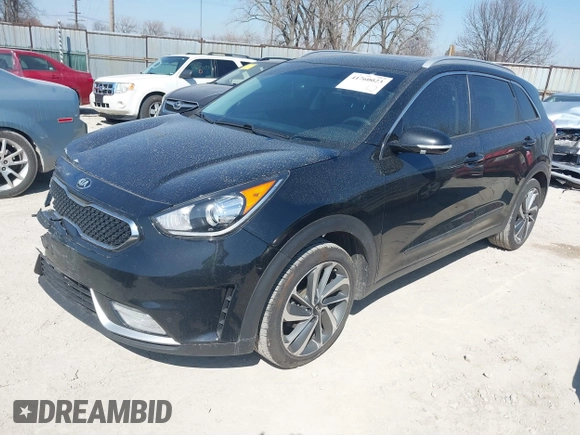2017 Kia Niro Touring with VIN KNDCE3LC5H5080240, listed as a IAAI auction lot 41760023 with 78,294 mi miles. Bid and sale history available at carsss.com. Image 2.