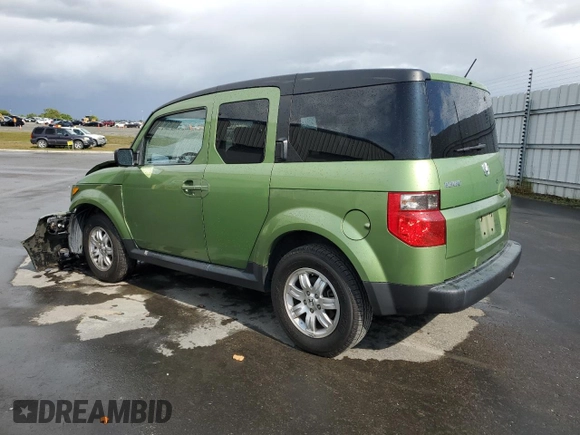 2008 Honda Element EX with VIN 5J6YH18778L009527, listed as a Copart auction lot 51189215 with 85,958 mi miles and Salvage Title. Bid and sale history available at DreamBid. Image 2.