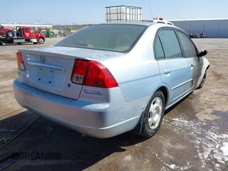 2003 Honda Civic Hybrid with VIN JHMES95673S017371, listed as a IAAI auction lot 41893086 with 1 mi miles. Bid and sale history available at carsss.com. Image 4.