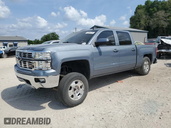 2015 Chevrolet Silverado 1500 LT with VIN 3GCUKREC2FG415389, listed as a Copart auction lot 53994135 with 148,655 mi miles and Salvage Title. Bid and sale history available at DreamBid. Image 1.
