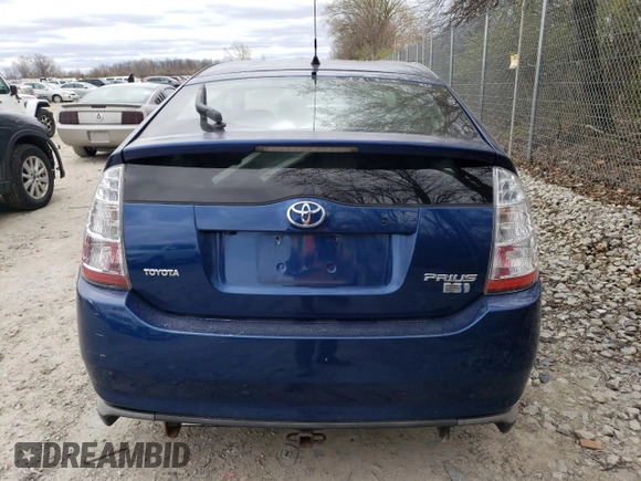 2009 Toyota Prius with VIN JTDKB20U497837050, listed as a Copart auction lot 52423085 with 152,495 mi miles and Salvage Title. Bid and sale history available at DreamBid. Image 6.