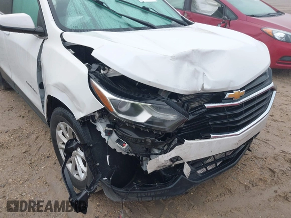 2019 Chevrolet Equinox LT z VIN 2GNAXUEVXK6254229, wystawiony jako IAAI lot #41649447 z przebiegiem 116 778 mil mil oraz . Historia ofert i sprzedaży dostępna na DreamBid. Obrazek 6.