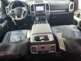 2017 Ford F-150 XL with VIN 1FTEW1EF6HKC22114, listed as a Copart auction lot 60992865 with 100,575 mi miles and Salvage title. Bid and sale history available at DreamBid. Image 8.