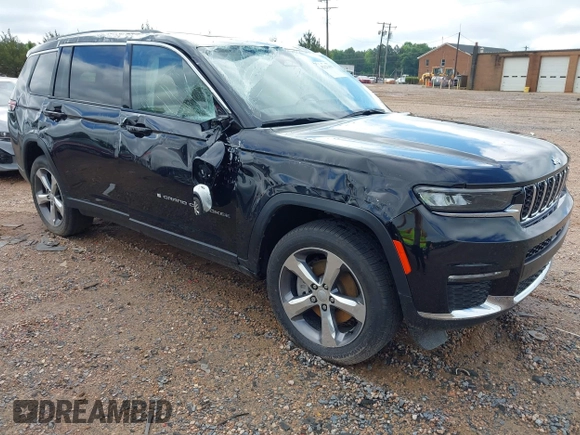 2022 Jeep Grand Cherokee Limited z VIN 1C4RJKBG5N8514591, wystawiony jako IAAI lot #42221458 z przebiegiem 48 957 mil mil oraz . Historia ofert i sprzedaży dostępna na DreamBid. Obrazek 1.