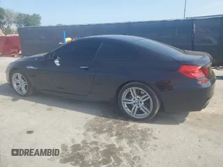2013 BMW 6 Series 650i z VIN WBAYM9C54DDW20137, wystawiony jako Copart lot #54526085 z przebiegiem 57 593 mil mil oraz Szkoda całkowita • Salvage title. Historia ofert i sprzedaży dostępna na DreamBid. Obrazek 2.