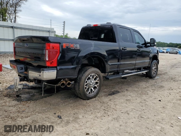 2020 Ford F-250 XL with VIN 1FT8W2BT9LEC17283, listed as a Copart auction lot 58299335 with Not provided miles and Non repairable. Bid and sale history available at DreamBid. Image 3.