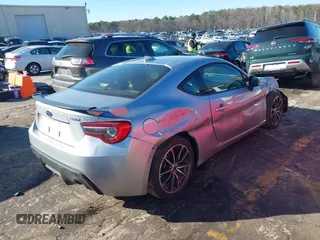 2017 Subaru BRZ Limited with VIN JF1ZCAC14H8606431, listed as a IAAI auction lot 41606857 with 56,118 mi miles. Bid and sale history available at carsss.com. Image 4.