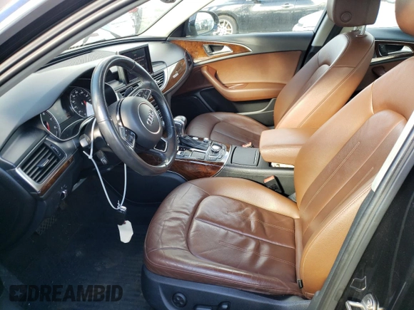 2015 Audi A6 2.0T Premium Plus with VIN WAUGFAFC3FN004928, listed as a Copart auction lot 37121273 with 160,887 mi miles. Bid and sale history available at carsss.com. Image 7.