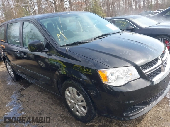 2016 Dodge Grand Caravan SE with VIN 2C4RDGBG9GR170467, listed as a IAAI auction lot 41646873 with 158,643 mi miles and . Bid and sale history available at DreamBid. Image 1.