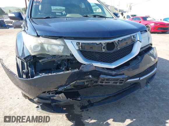 2013 Acura MDX Tech Pkg with VIN 2HNYD2H31DH503727, listed as a IAAI auction lot 41997136 with 121,242 mi miles. Bid and sale history available at carsss.com. Image 6.