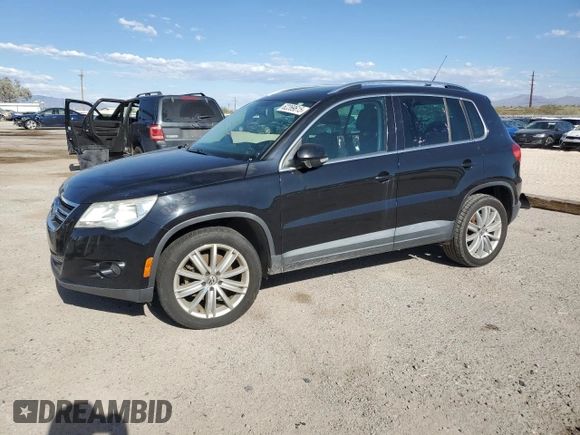 2011 Volkswagen Tiguan S with VIN WVGAV7AX9BW539058, listed as a Copart auction lot 62269615 with 168,795 mi miles and Clean title. Bid and sale history available at DreamBid. Image 1.