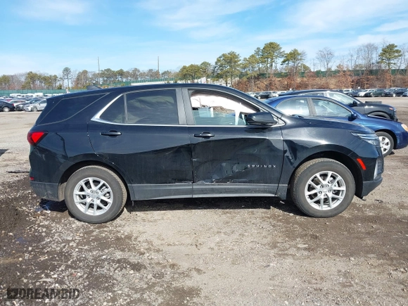 2023 Chevrolet Equinox LT with VIN 3GNAXUEG3PL272057, listed as a IAAI auction lot 41633361 with 7,367 mi miles. Bid and sale history available at carsss.com. Image 13.