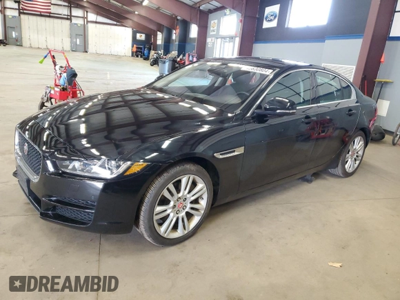 2019 Jaguar XE 25t Premium with VIN SAJAJ4FX5KCP54124, listed as a Copart auction lot 45630804 with 44,781 mi miles. Bid and sale history available at carsss.com. Image 1.