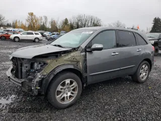 2008 Acura MDX Tech Pkg with VIN 2HNYD28388H512155, listed as a Copart auction lot 80867464 with 142,734 mi miles and Salvage Title. Bid and sale history available at carsss.com. Image 1.