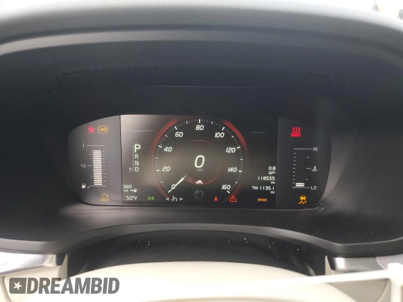 2019 Volvo S60 Momentum with VIN 7JRA22TK6KG003407, listed as a Copart auction lot 52598555 with 118,555 mi miles and Salvage Title. Bid and sale history available at carsss.com. Image 9.