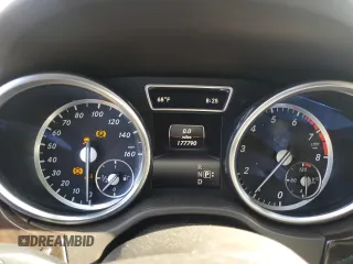 2015 Mercedes-Benz M 350 with VIN 4JGDA5JB9FA608061, listed as a Copart auction lot 55163285 with 177,790 mi miles and Salvage title. Bid and sale history available at DreamBid. Image 9.