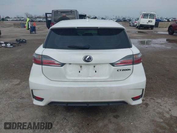 2014 Lexus CT 200h with VIN JTHKD5BH8E2196518, listed as a IAAI auction lot 41672745 with 126,655 mi miles and . Bid and sale history available at DreamBid. Image 16.
