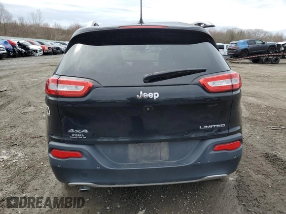 2015 Jeep Cherokee Limited with VIN 1C4PJMDB6FW690972, listed as a Copart auction lot 51440525 with 82,209 mi miles and Clean Title. Bid and sale history available at carsss.com. Image 6.