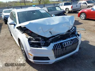 2018 Audi A4 allroad Premium Plus with VIN WA18NAF41JA024706, listed as a IAAI auction lot 41921127 with 76,719 mi miles. Bid and sale history available at carsss.com. Image 1.