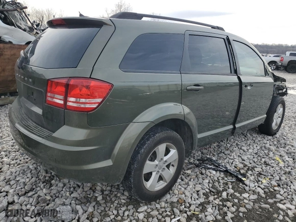 2016 Dodge Journey SE with VIN 3C4PDCAB9GT187126, listed as a Copart auction lot 46123345 with 123,036 mi miles and Salvage Title. Bid and sale history available at carsss.com. Image 3.
