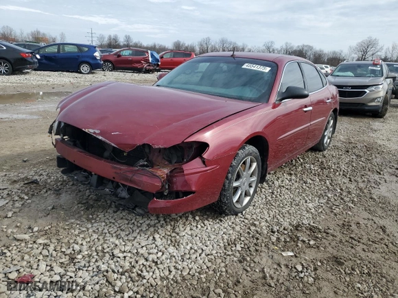 2005 Buick LaCrosse CXS with VIN 2G4WE537851188792, listed as a Copart auction lot 45541375 with 77,804 mi miles and Salvage Title. Bid and sale history available at carsss.com. Image 1.