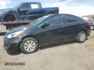 2016 Hyundai Accent SE z VIN KMHCT4AE6GU092770, wystawiony jako Copart lot #55181195 z przebiegiem 97 050 mil mil oraz Szkoda całkowita • Salvage title. Historia ofert i sprzedaży dostępna na DreamBid. Obrazek 1.