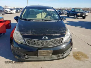 2013 Kia Rio LX with VIN KNADM4A33D6182847, listed as a Copart auction lot 45468675 with 64,718 mi miles and Salvage Title. Bid and sale history available at DreamBid. Image 5.