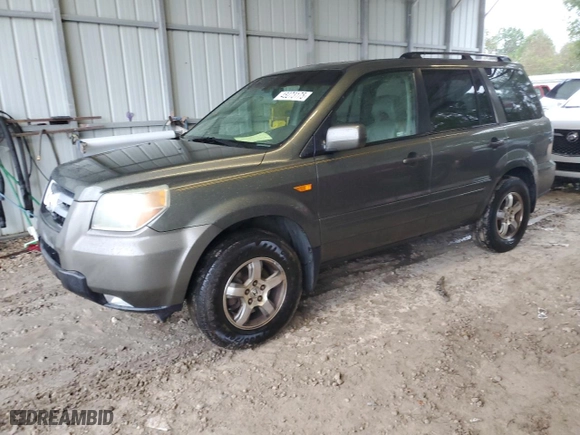 2006 Honda Pilot EX-L with VIN 5FNYF28596B021095, listed as a Copart auction lot 45273175 with 293,594 mi miles and Clean Title. Bid and sale history available at carsss.com. Image 1.