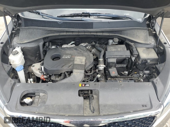 2017 Kia Sorento EX with VIN 5XYPH4A12HG291225, listed as a Copart auction lot 56944805 with 103,702 mi miles and Salvage title. Bid and sale history available at DreamBid. Image 12.