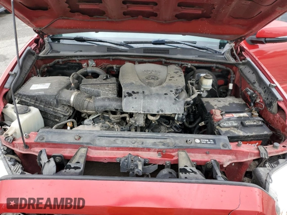 2017 Toyota Tacoma SR5 with VIN 3TMDZ5BN1HM015855, listed as a Copart auction lot 48785845 with 136,218 mi miles and Salvage Title. Bid and sale history available at carsss.com. Image 12.